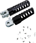 Burly Razorback Black Driver Footpegs (B13-1013B)