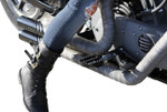 Burly MX Style Black Footpegs (B13-1009B)