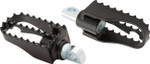 Burly MX Style Mini Black Footpegs (B13-1010B)