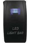 DragonFire Laser Etched LED Switch Light Bar On/Off w/Blue LED (521383)