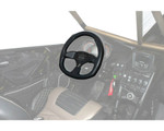DragonFire D Shaped Steering Wheel Black Vinyl (520969)