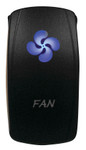 DragonFire Laser Etched LED Switch Fan On/Off w/Blue LED (521381)