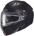 HJC i91 Solid Snow Helmet w/Electric Heated Shield