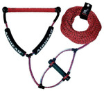 Airhead Red/Black Wakeboard Rope w/Phat Grip (AHWR-2)