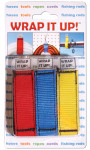 Airhead 'Wrap It Up' Hook & Loop Ties Red/Yellow/Blue 3-Pack (WR-123)