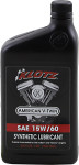 Klotz 15W-60 V-Twin Synthetic Oil 1 Quart (KV-1560)