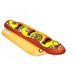 SportsStuff Hot Dog 3-Rider Towable Tube Red/Yellow (53-3060)