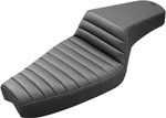 Saddlemen Step-Up Tuck & Roll Black Motorcycle Seat (879-03-171)