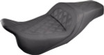 Saddlemen Slim Lattice Stitch 2-Up Black Seat (808-07B-162)