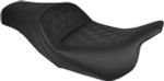 Saddlemen Slim Lattice Stitch 2-Up Black Seat (808-07B-162)