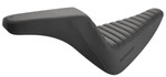 Saddlemen Step-Up Tuck & Roll Black Motorcycle Seat (812-26-171)