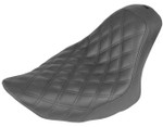 Saddlemen Renegade Lattice Stitch Black Solo Seat (806-12-002LS)