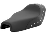Saddlemen Renegade Solo Black Seat with Chrome Studs (807-03-001)