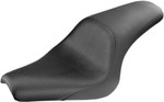 Saddlemen Profiler Basket Weave Black Motorcycle Seat (818-28-147)