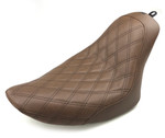 Saddlemen Renegade Solo Lattice Stitch Brown Seat (806-12-002BLS)