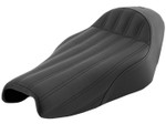 Saddlemen Knuckle Ribbed Black Solo Seat (807-11-0023)