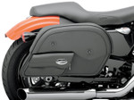 Saddlemen Cruis'n Slant Face Pouch Black Jumbo Motorcycle Saddlebags (3501-0382)
