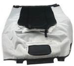 Saddlemen Black Snowmobile Seat Cover for '89-90 Cougar 500/Jag AFS440 (AW137)