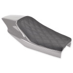 Saddlemen Eliminator Lattice Stitch Black Motorcycle Seat (Z4204)