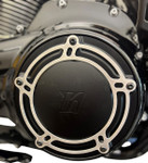 Kodlin Black NXL Derby Cover for M8 Touring (K25409)