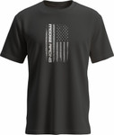 Moose Stars and Stripes Forever Mens Short Sleeve T-Shirt