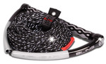 Airhead Bling Stealth Black/Gray Wakeboard Rope (AHWR-11BL)