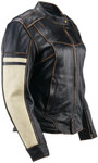 Kuryakyn Dame Womens Vintage Leather Motorcycle Jacket