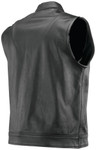 Kuryakyn Vandal Club Mens Leather Motorcycle Vest