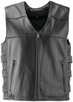 Kuryakyn Plains Mens Leather Motorcycle Vest