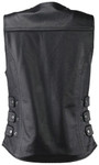 Kuryakyn Plains Womens Leather Motorcycle Vest