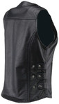 Kuryakyn Plains Womens Leather Motorcycle Vest