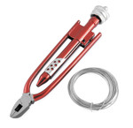 BikeMaster Safety Wire Pliers with 25' Stainless Wire 9" (151568)