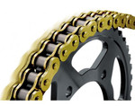 BikeMaster 520 BMOR Series Sealed Chain Gold 120 Link (197245)