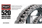BikeMaster 520 Precision Roller Chain Natural 100 Links (197564)