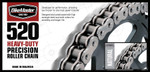 BikeMaster 520H Heavy Duty Precision Chain Natural 94 Links (197641)
