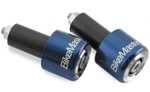 BikeMaster Anodized Aluminum Billet Bar Ends Blue (152129)