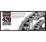 BikeMaster 420 Precision Roller Chain Natural 80 Links (197506)