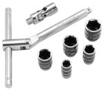 BikeMaster Compact Sliding and Folding T-Handle Wrench (151587)