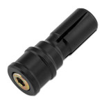 BikeMaster Black 7/8" Bar End Mirror Adaptor (152142)