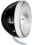 BikeMaster 7” Side Mount Headlight Gloss Black (152455)
