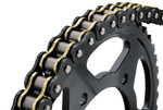 BikeMaster 520 BMXR Series Sealed Chain Black/Gold 120 Link (197330)