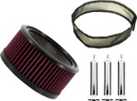 Trask Big Power Chrome Air Filter Kit (TM-1020-BPCH)