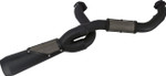 Trask Big Sexy 2-into-1 Black Stainless Exhaust System (TM-5120BK)