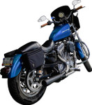 Trask Assault 2-into-1 Black Stainless Exhaust System (TM-5300BK)