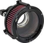 Trask Assault Charge High-Flow Gloss Black Air Cleaner Kit (TM-1022GBK)