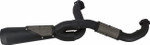 Trask Big Sexy 2-into-1 Black Stainless Exhaust System (TM-5110BK)