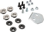 SW-Motech Adapter Kit for Adventure Rack | Black/Silver (GPT.00.152.35100/B)