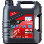 Liqui Moly 10W-50 Street Race Synthetic 4T Oil 4 Liters (20068)