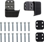 Thrashin Supply Apex Black Floorboard Tail Extension w/Lift Kit (TSC-2212-1)