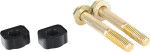 Thrashin Supply 1/2" Black Riser Spacers (TSC-9800-1)